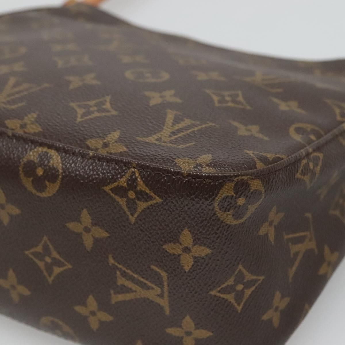 Louis Vuitton Looping Mm Brown Canvas Shoulder Bag (Pre-Owned) Size ONE SIZE - 8 Thumbnail