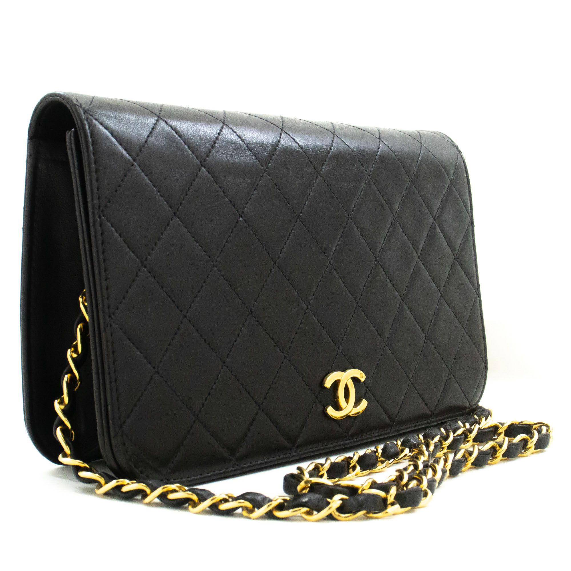 Chanel Black Leather Shoulder Bag (Pre-Owned) Size ONE SIZE - 6 Thumbnail
