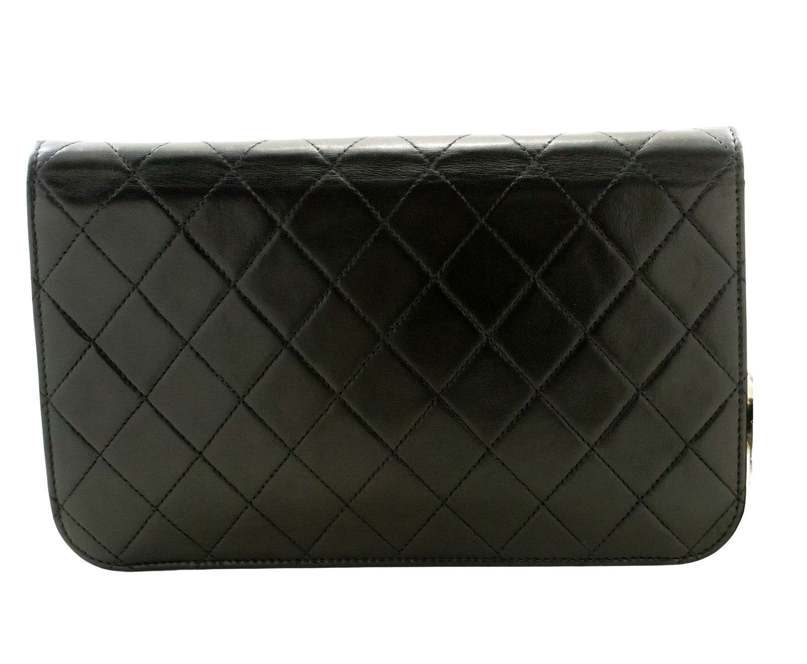 Chanel Black Leather Shoulder Bag (Pre-Owned) Size ONE SIZE - 2 Thumbnail