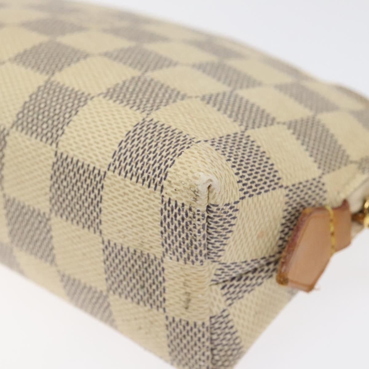 Louis Vuitton Cosmetic Pouch White Canvas Clutch Bag (Pre-Owned) Size ONE SIZE - 7 Thumbnail