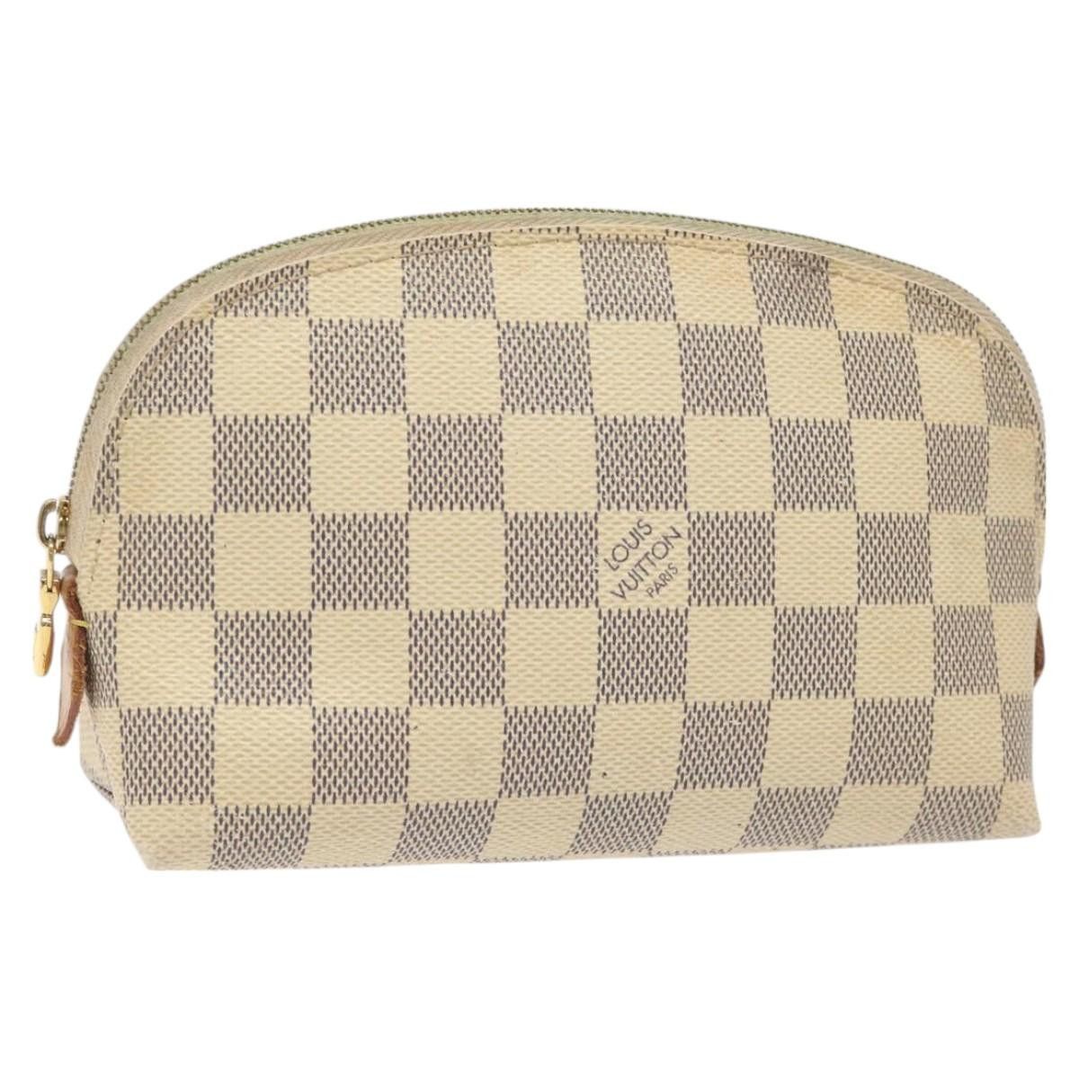 Louis Vuitton Cosmetic Pouch White Canvas Clutch Bag (Pre-Owned) Size ONE SIZE - 17 Thumbnail