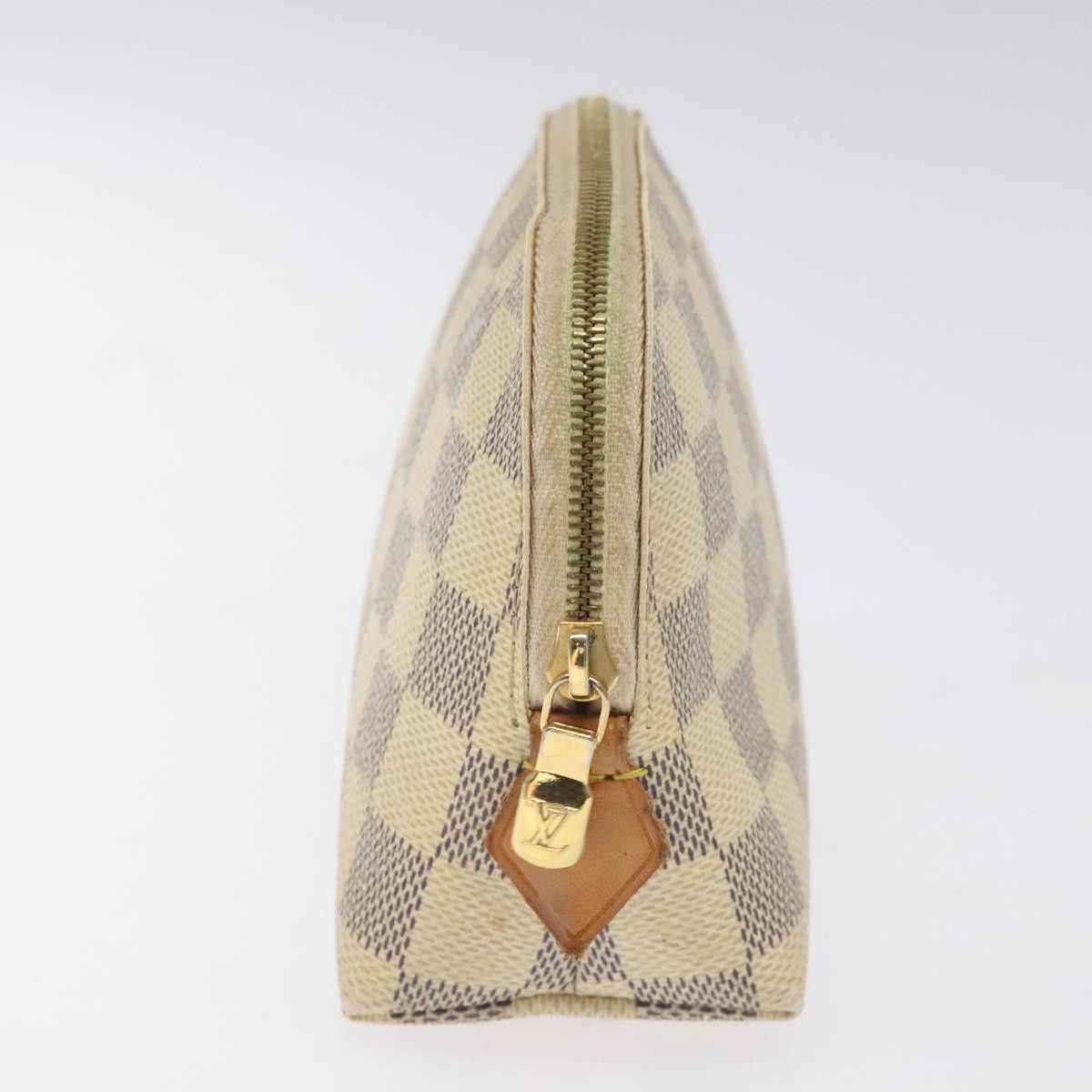 Louis Vuitton Cosmetic Pouch White Canvas Clutch Bag (Pre-Owned) Size ONE SIZE - 4 Thumbnail
