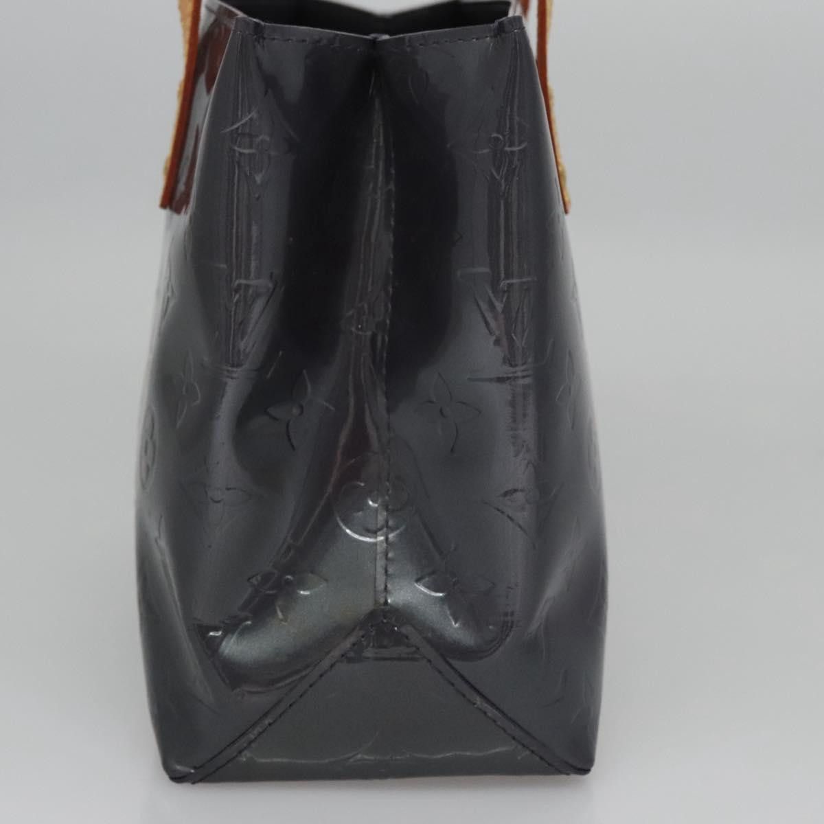 Louis Vuitton Reade Navy Patent Leather Handbag (Pre-Owned) Size ONE SIZE - 4 Thumbnail