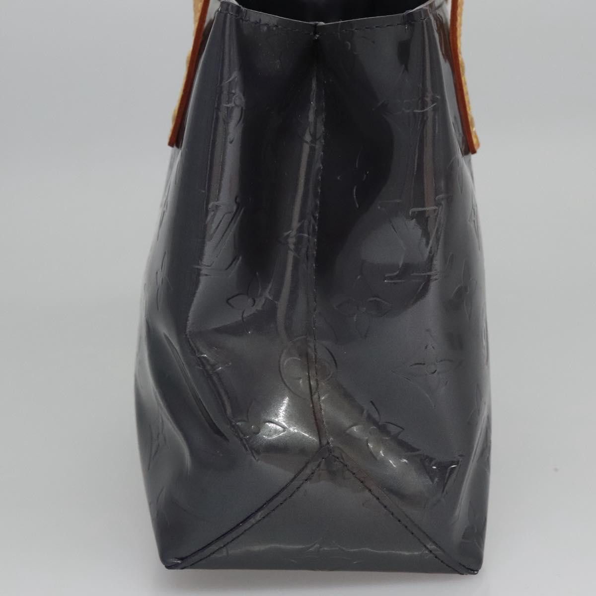Louis Vuitton Reade Navy Patent Leather Handbag (Pre-Owned) Size ONE SIZE - 3 Thumbnail