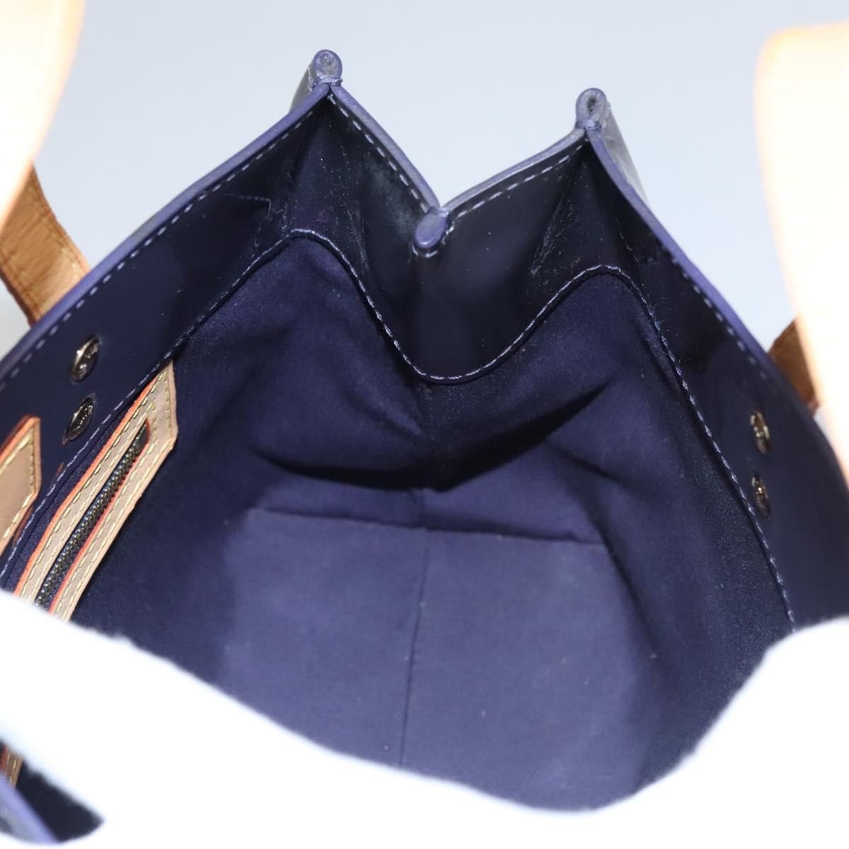 Louis Vuitton Reade Navy Patent Leather Handbag (Pre-Owned) Size ONE SIZE - 20 Thumbnail