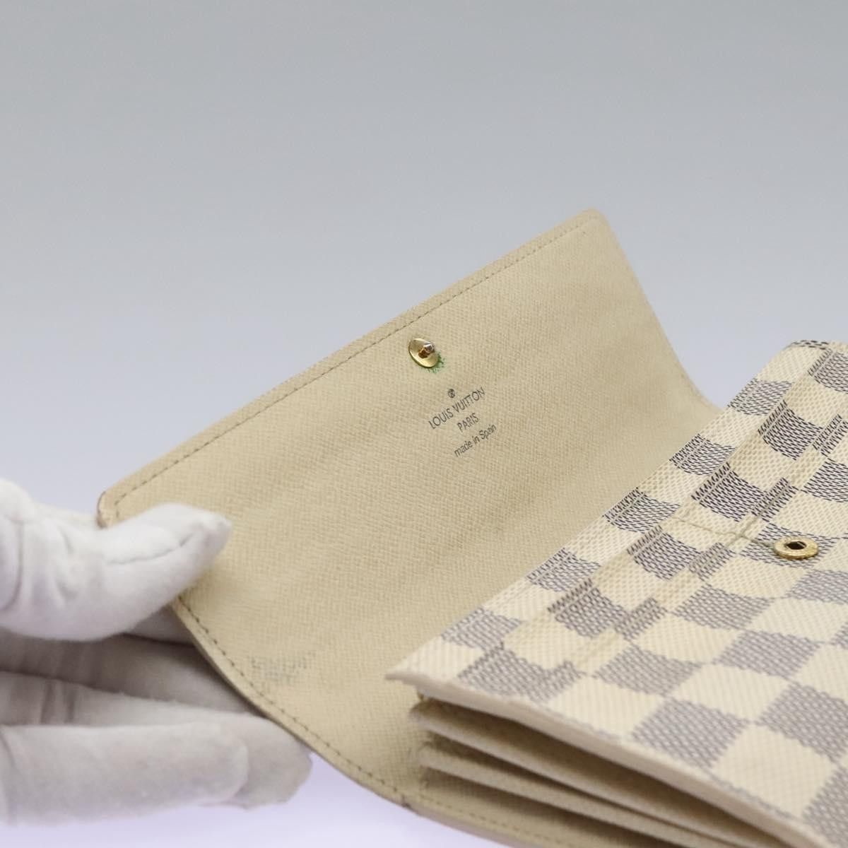 Louis Vuitton Sarah White Canvas Wallet (Pre-Owned) Size ONE SIZE - 18 Thumbnail