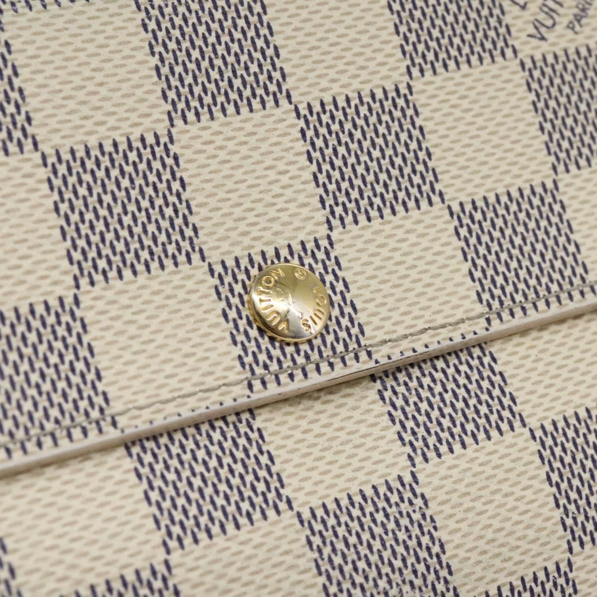 Louis Vuitton Sarah White Canvas Wallet (Pre-Owned) Size ONE SIZE - 11 Thumbnail