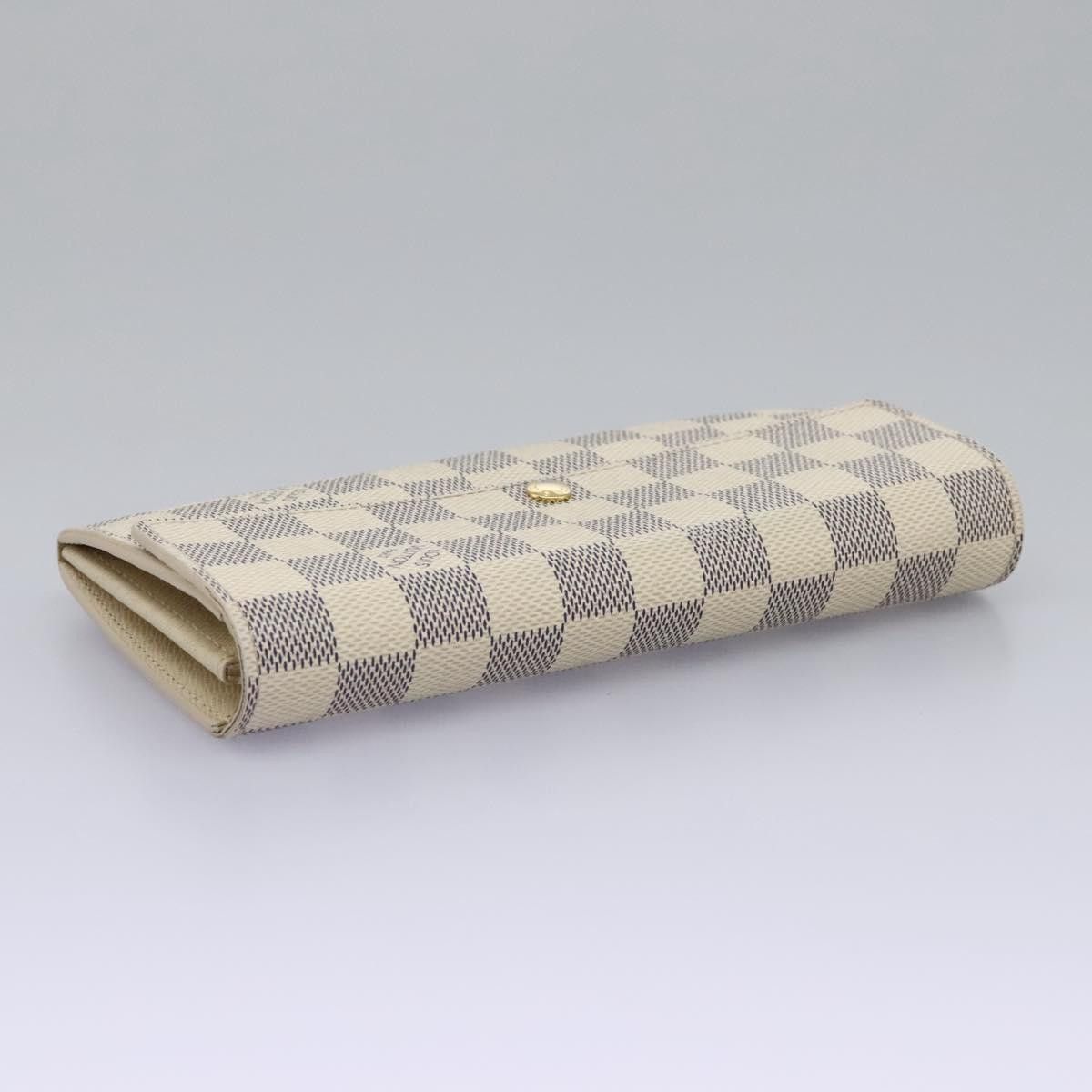 Louis Vuitton Sarah White Canvas Wallet (Pre-Owned) Size ONE SIZE - 5 Thumbnail