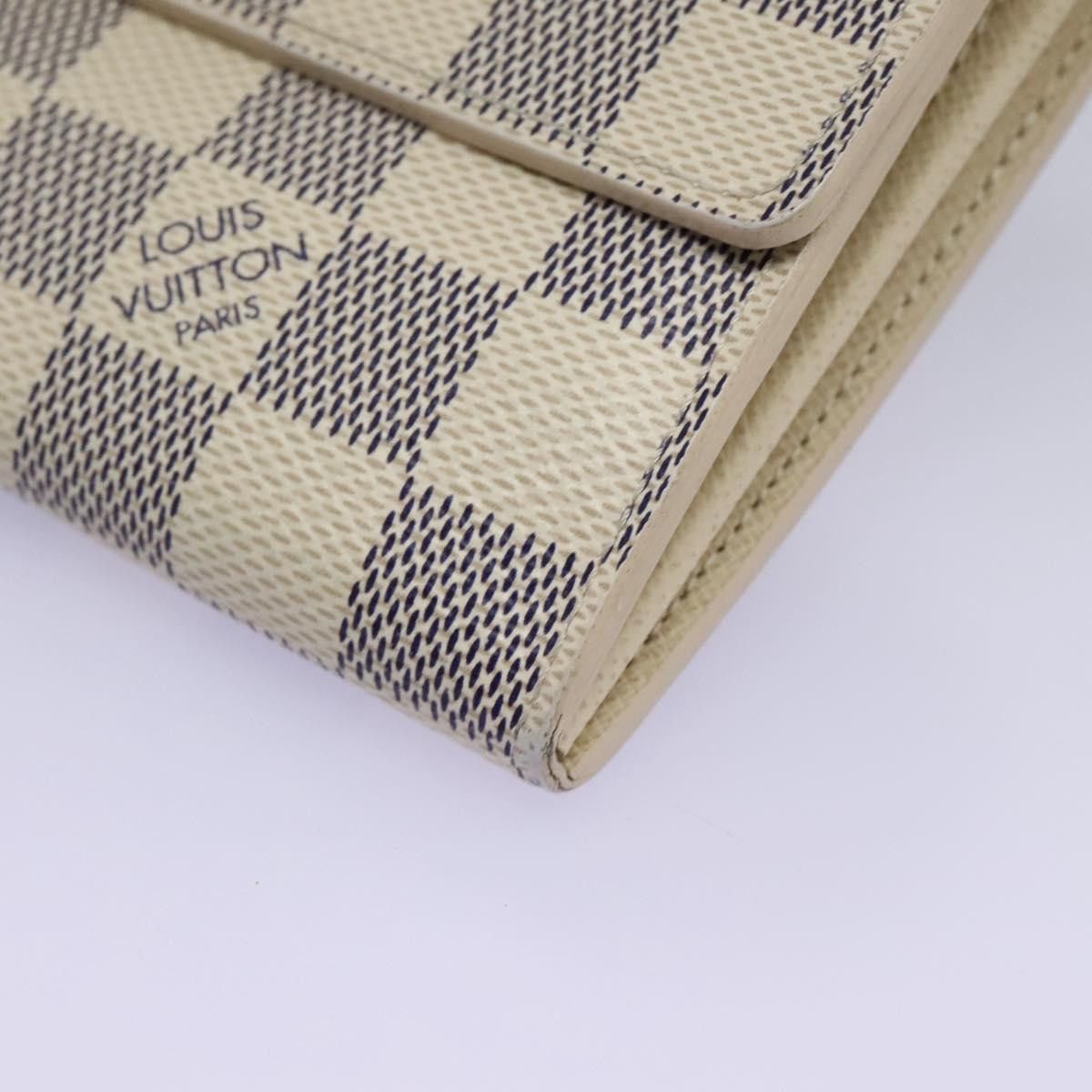 Louis Vuitton Sarah White Canvas Wallet (Pre-Owned) Size ONE SIZE - 8 Thumbnail