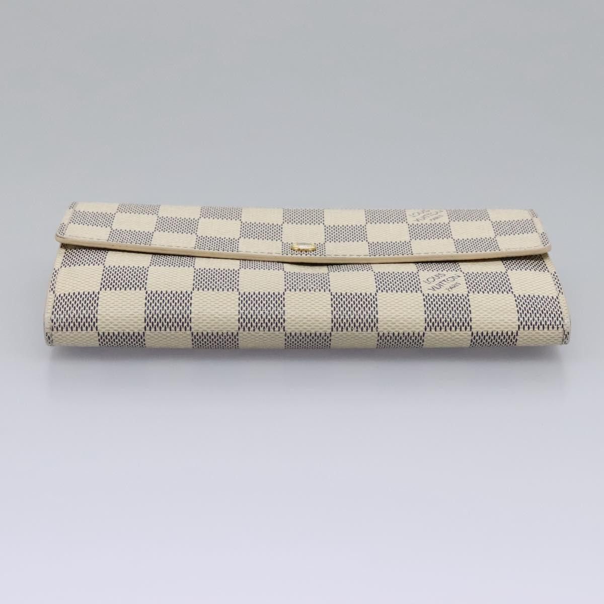 Louis Vuitton Sarah White Canvas Wallet (Pre-Owned) Size ONE SIZE - 6 Thumbnail