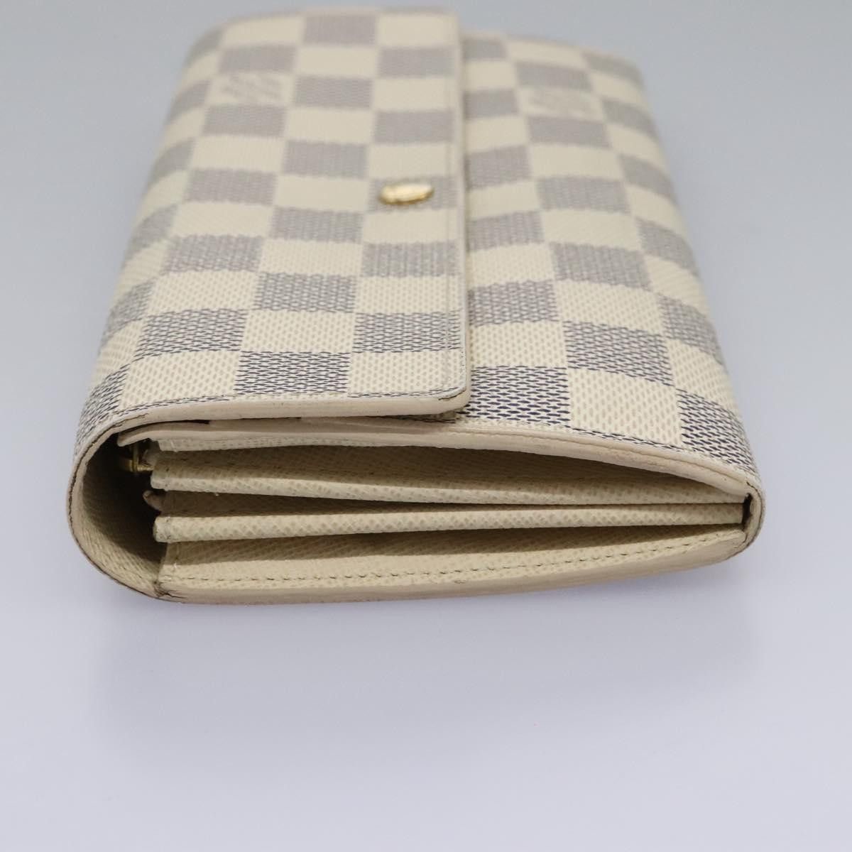 Louis Vuitton Sarah White Canvas Wallet (Pre-Owned) Size ONE SIZE - 3 Thumbnail