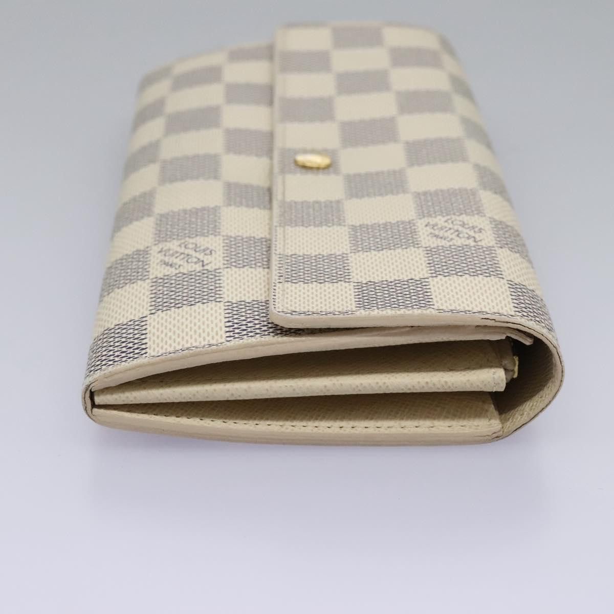 Louis Vuitton Sarah White Canvas Wallet (Pre-Owned) Size ONE SIZE - 4 Thumbnail