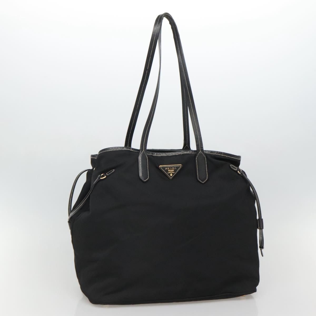 Prada Re-Nylon Black Synthetic Tote Bag (Pre-Owned) Size ONE SIZE - 18 Thumbnail