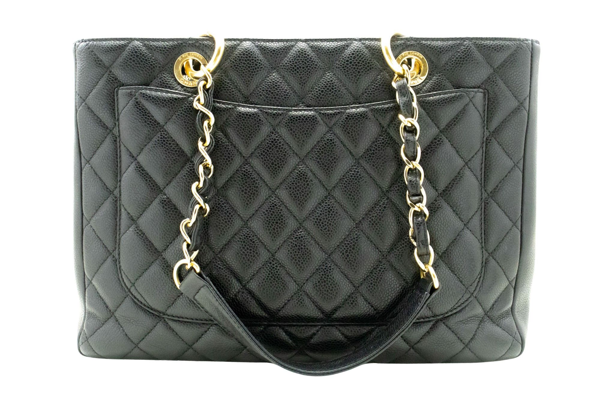 Chanel Black Leather Shoulder Bag (Pre-Owned) Size ONE SIZE - 2 Thumbnail