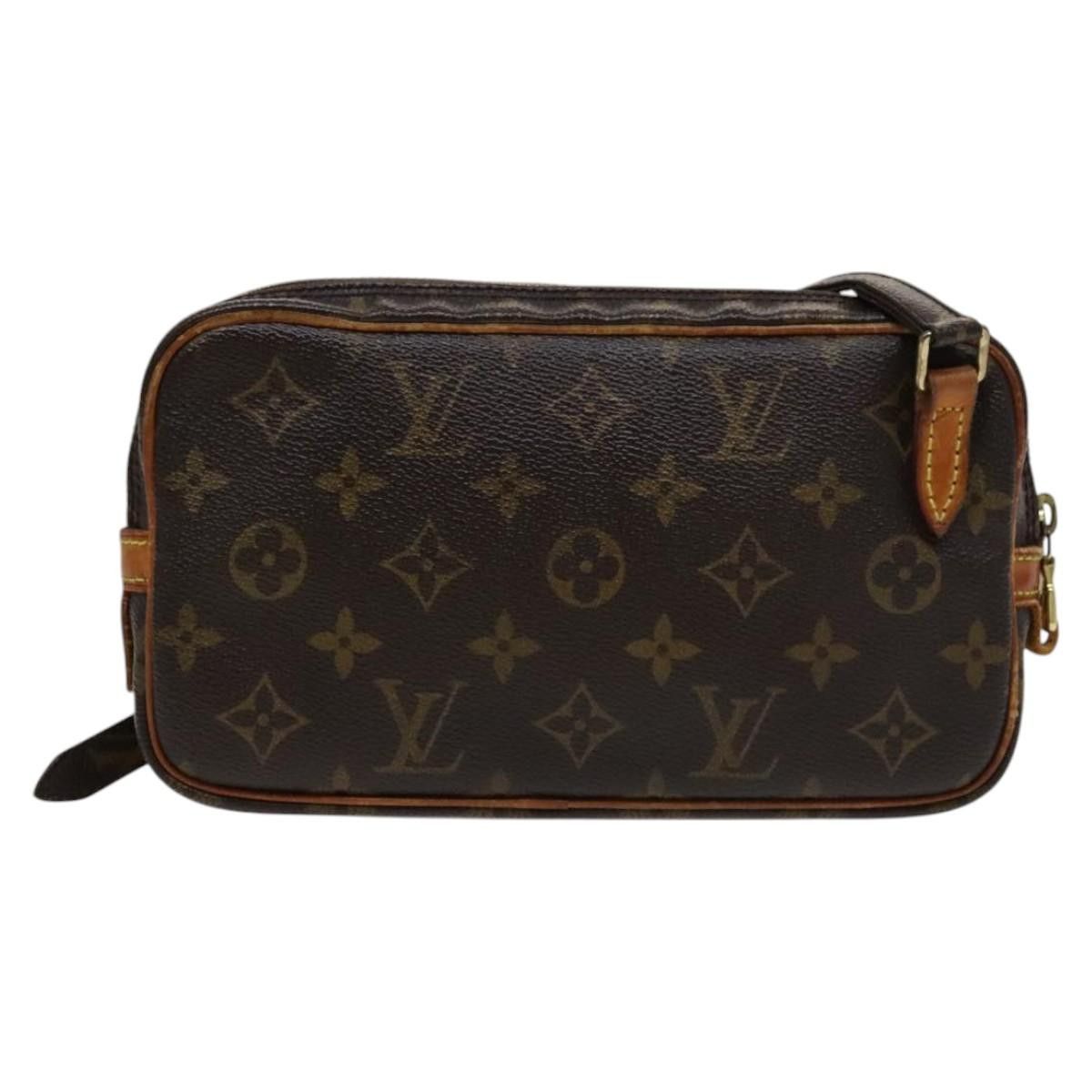 Louis Vuitton Marly Brown Canvas Shoulder Bag (Pre-Owned) Size ONE SIZE - 2 Thumbnail