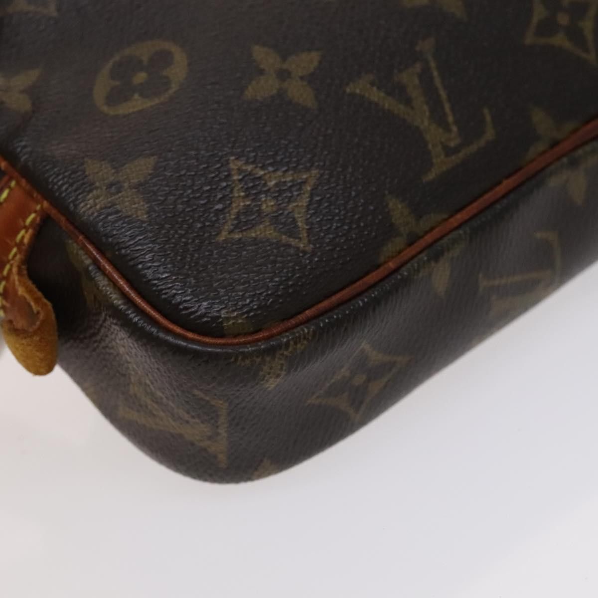 Louis Vuitton Marly Brown Canvas Shoulder Bag (Pre-Owned) Size ONE SIZE - 9 Thumbnail