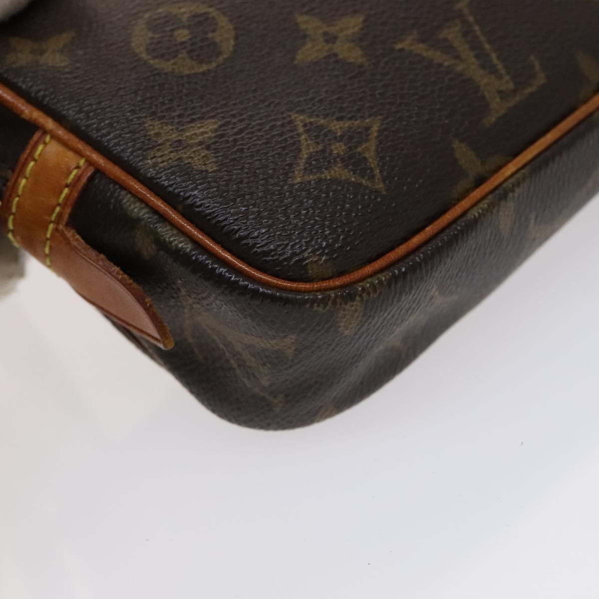 Louis Vuitton Marly Brown Canvas Shoulder Bag (Pre-Owned) Size ONE SIZE - 11 Thumbnail