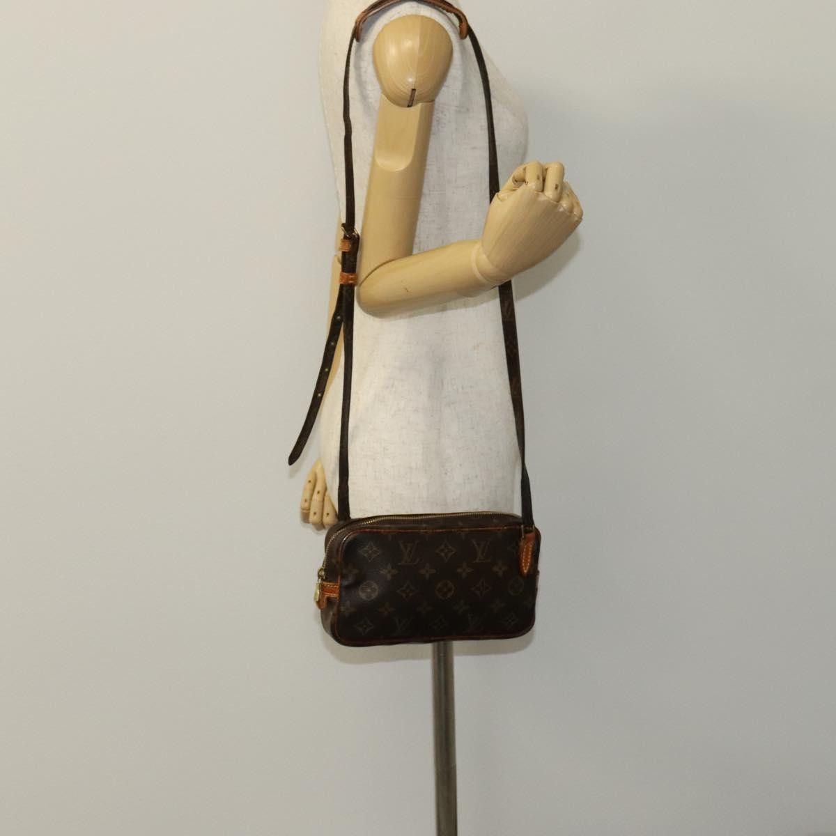 Louis Vuitton Marly Brown Canvas Shoulder Bag (Pre-Owned) Size ONE SIZE - 20 Thumbnail