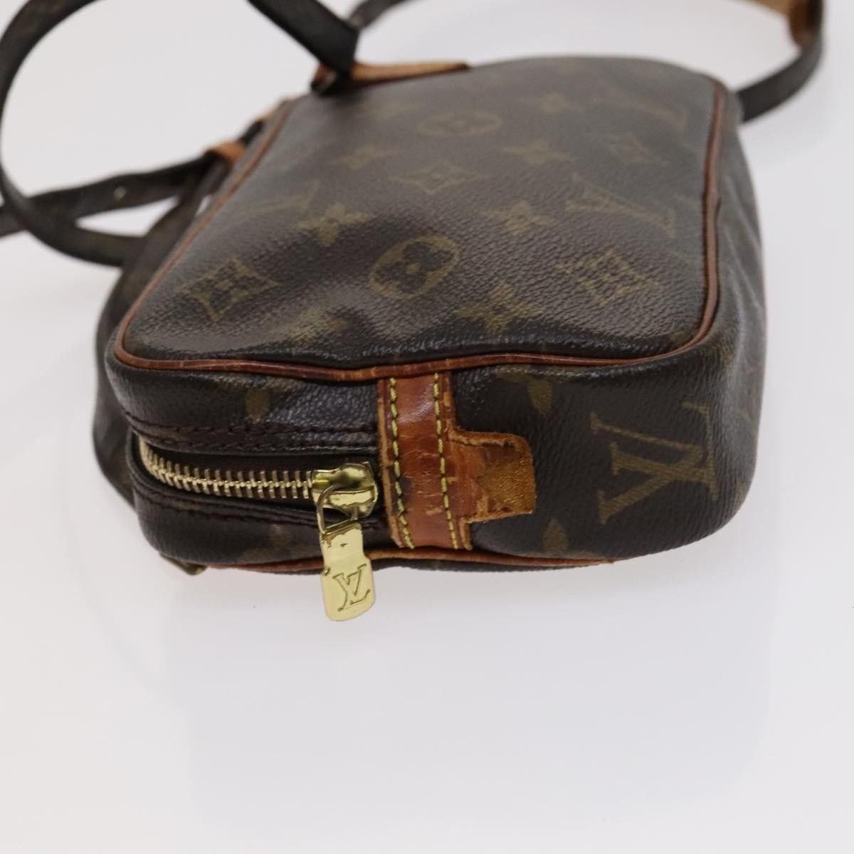 Louis Vuitton Marly Brown Canvas Shoulder Bag (Pre-Owned) Size ONE SIZE - 4 Thumbnail