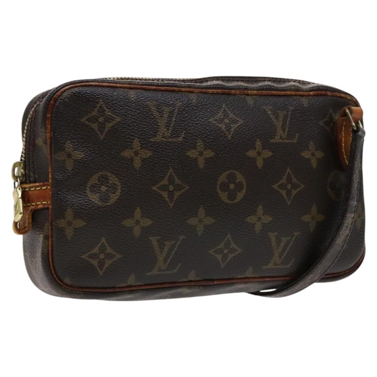 Louis Vuitton Marly Brown Canvas Shoulder Bag (Pre-Owned) Size ONE SIZE - 19 Thumbnail