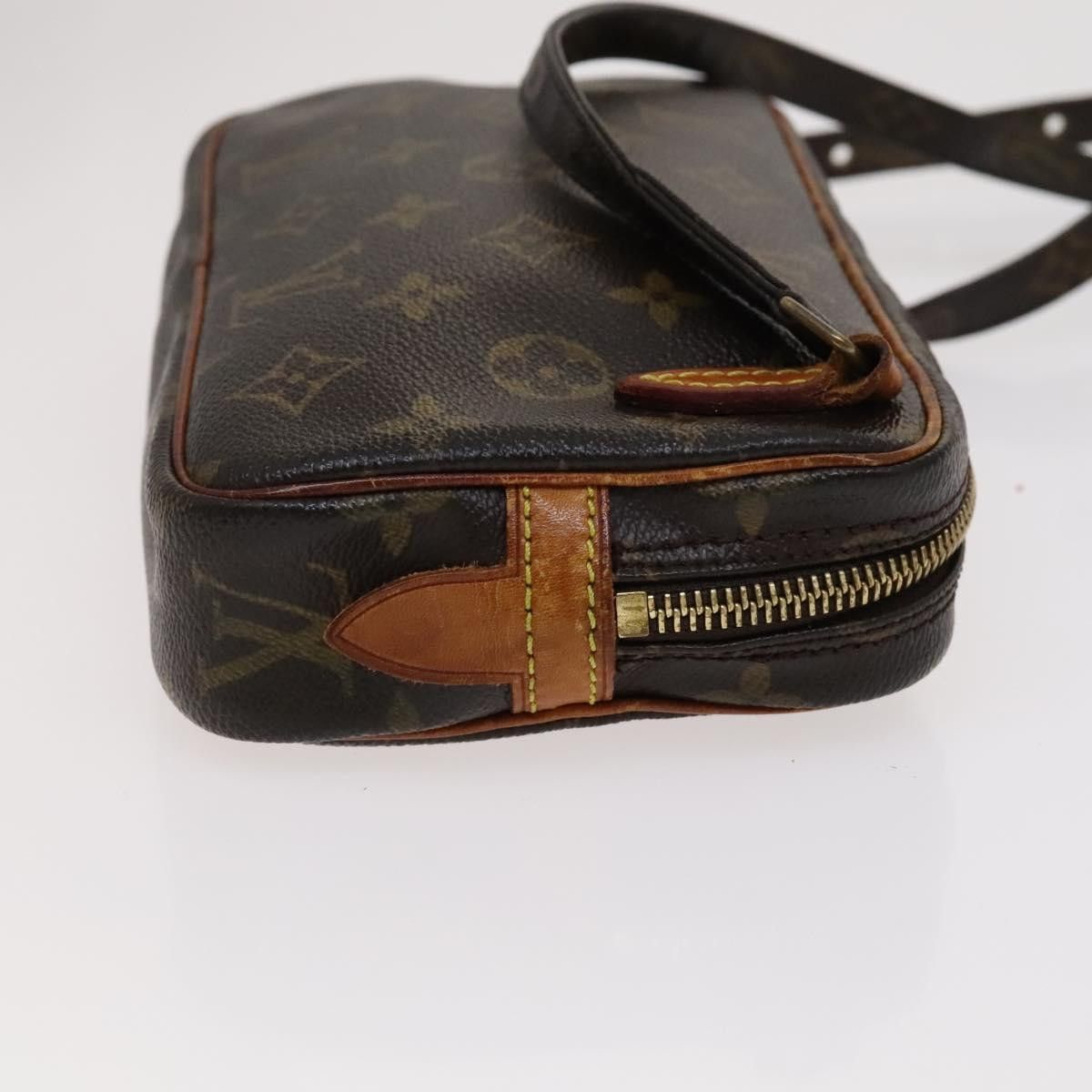 Louis Vuitton Marly Brown Canvas Shoulder Bag (Pre-Owned) Size ONE SIZE - 3 Thumbnail