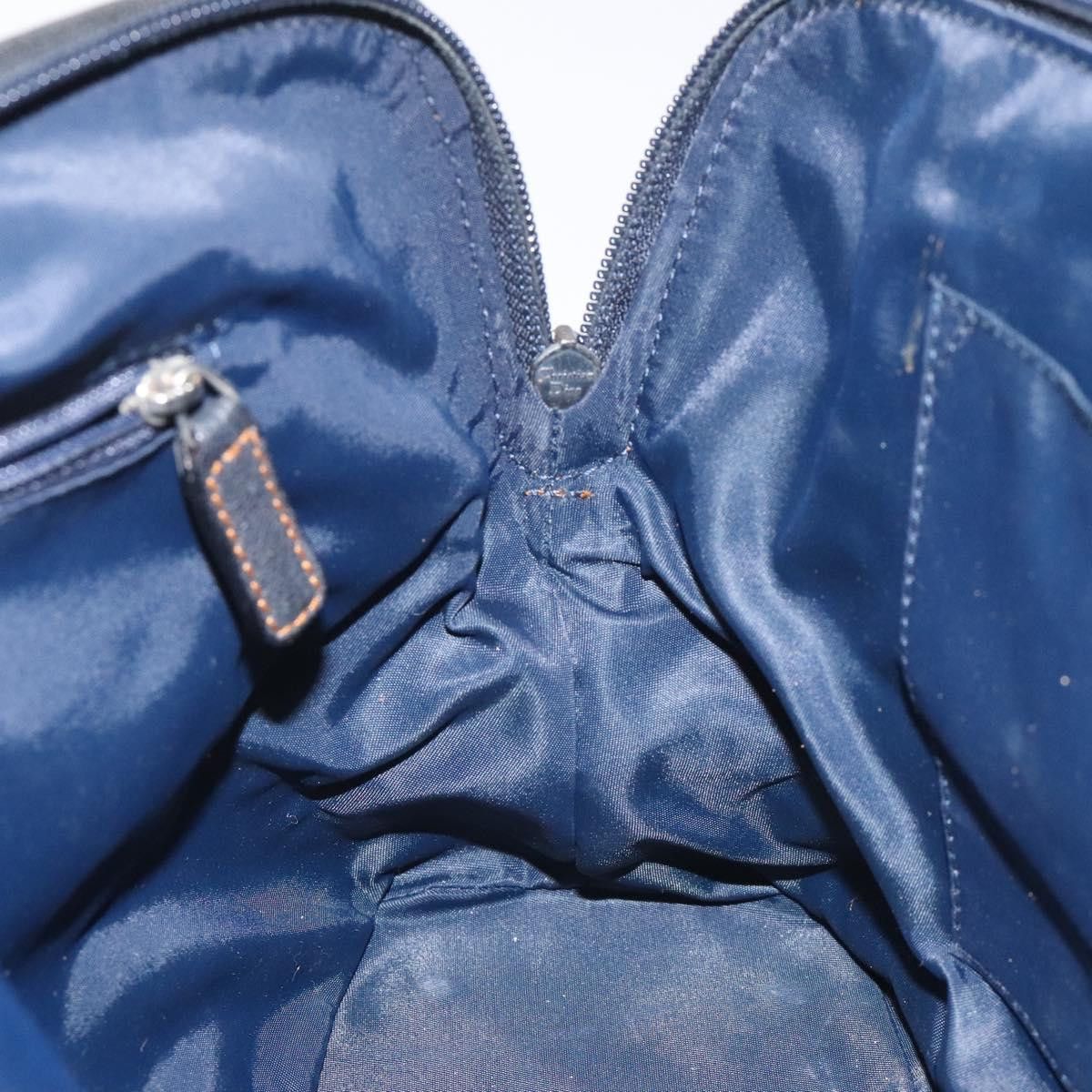 Dior Trotter Navy Canvas Handbag (Pre-Owned) Size ONE SIZE - 20 Thumbnail