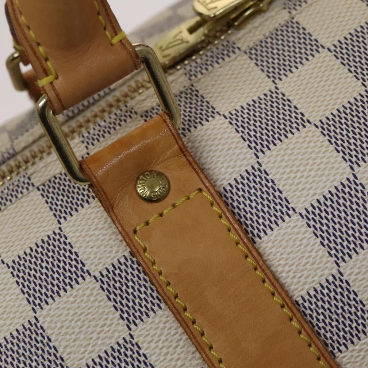 Louis Vuitton Keepall Bandouliere 55 White Canvas Travel Bag (Pre-Owned) Size ONE SIZE - 11 Thumbnail