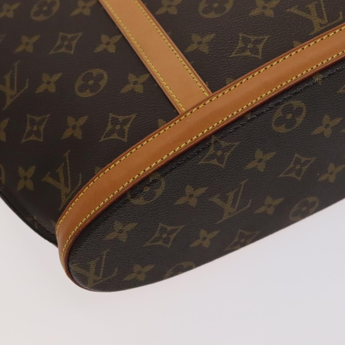 Louis Vuitton Babylone Brown Canvas Tote Bag (Pre-Owned) Size ONE SIZE - 9 Thumbnail