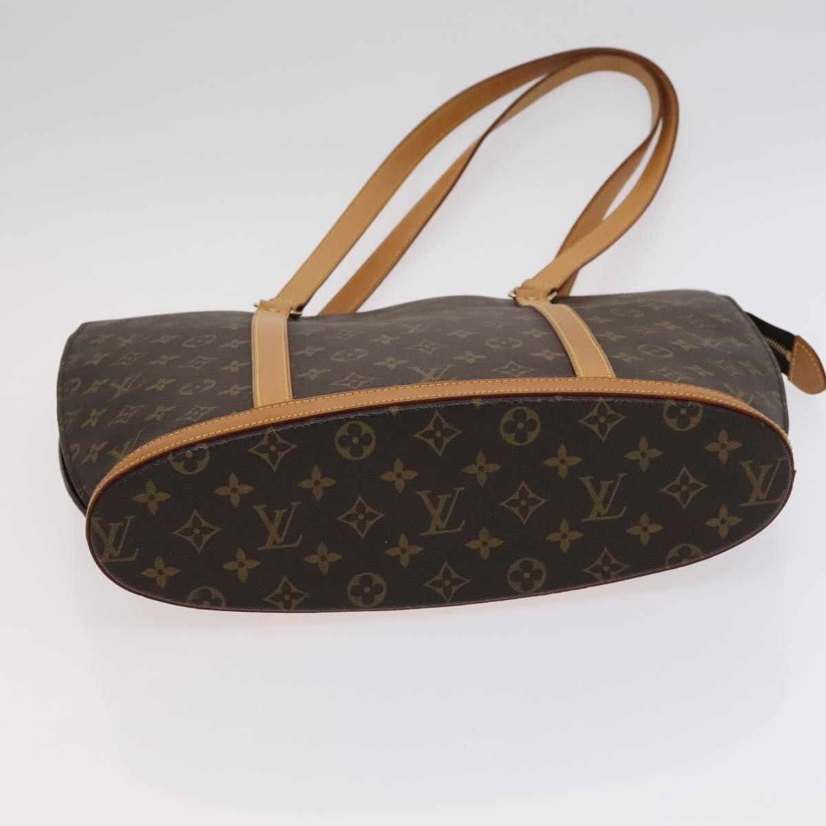 Louis Vuitton Babylone Brown Canvas Tote Bag (Pre-Owned) Size ONE SIZE - 7 Thumbnail