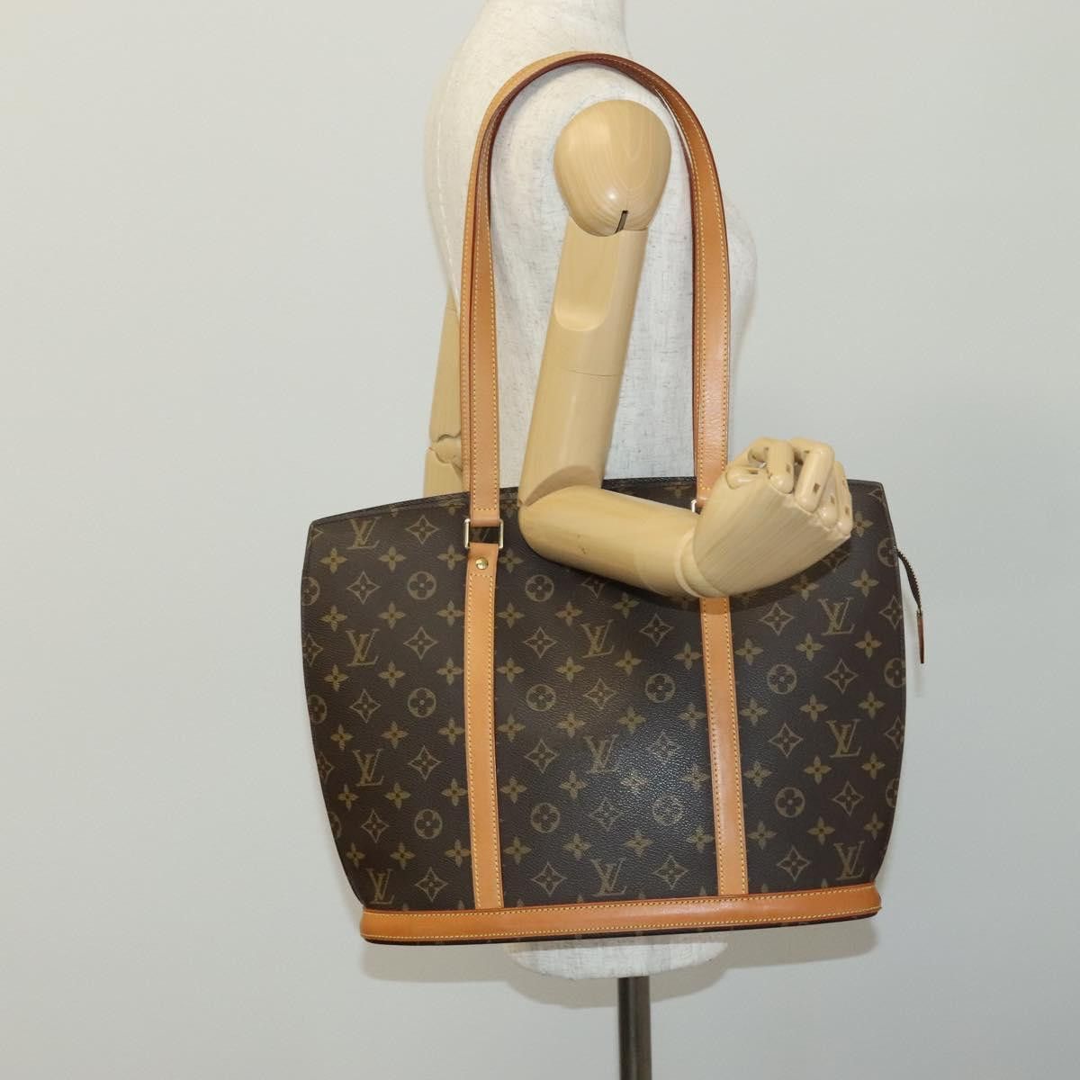 Louis Vuitton Babylone Brown Canvas Tote Bag (Pre-Owned) Size ONE SIZE - 18 Thumbnail