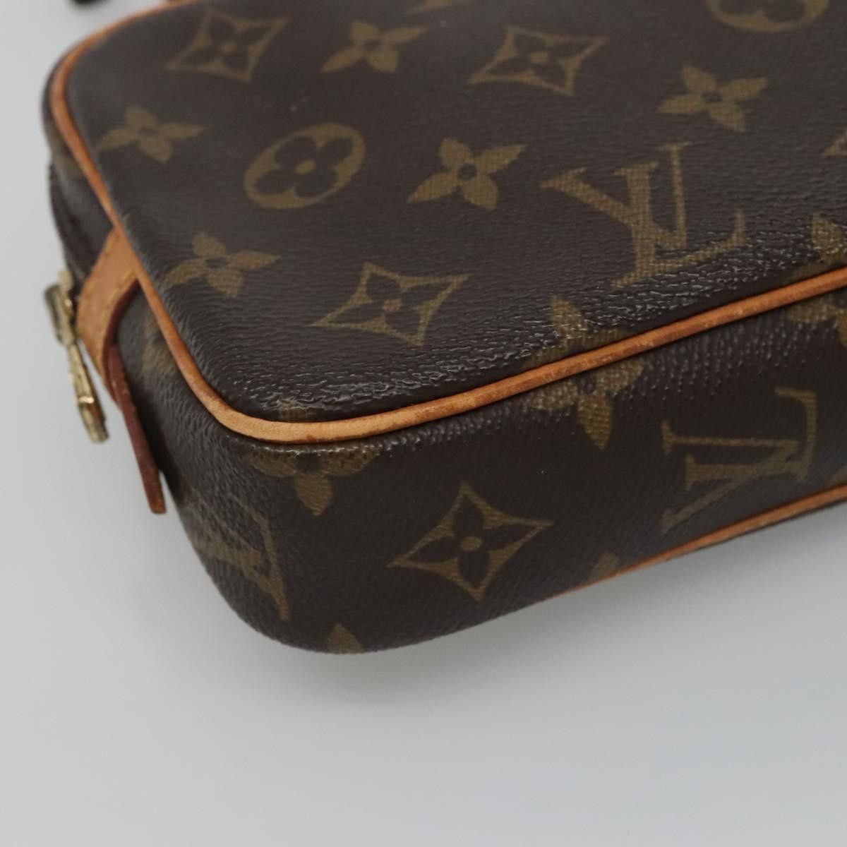 Louis Vuitton Marly Brown Canvas Shoulder Bag (Pre-Owned) Size ONE SIZE - 9 Thumbnail