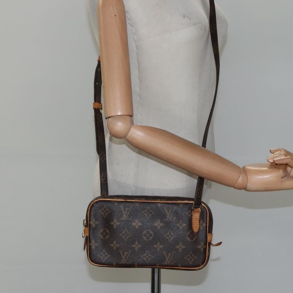 Louis Vuitton Marly Brown Canvas Shoulder Bag (Pre-Owned) Size ONE SIZE - 15 Thumbnail