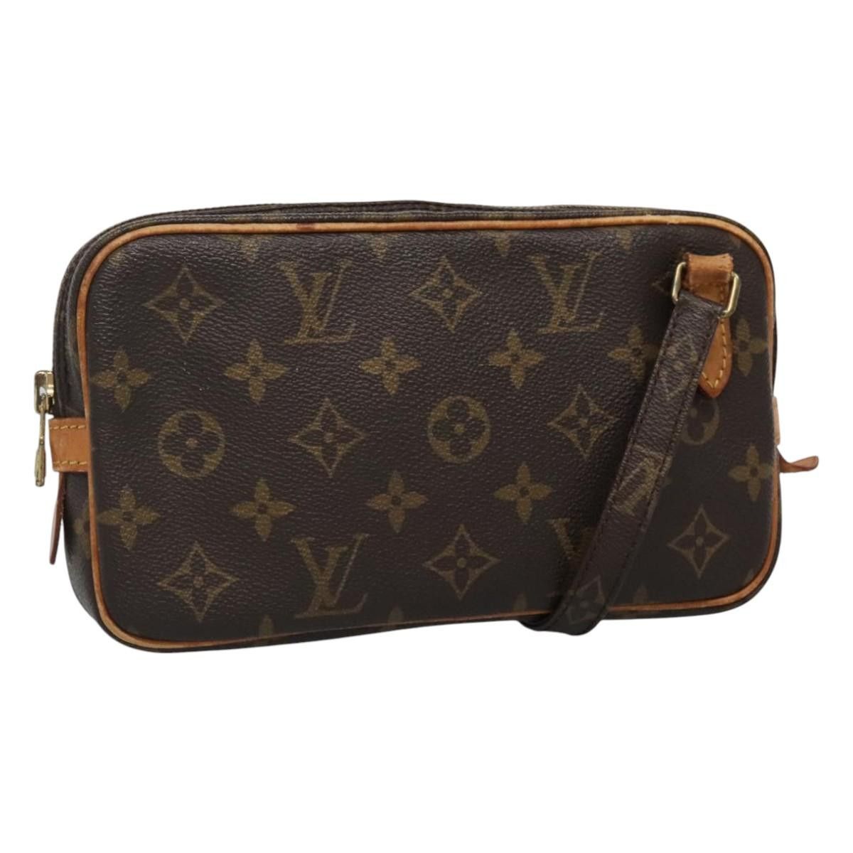 Louis Vuitton Marly Brown Canvas Shoulder Bag (Pre-Owned) Size ONE SIZE - 19 Thumbnail