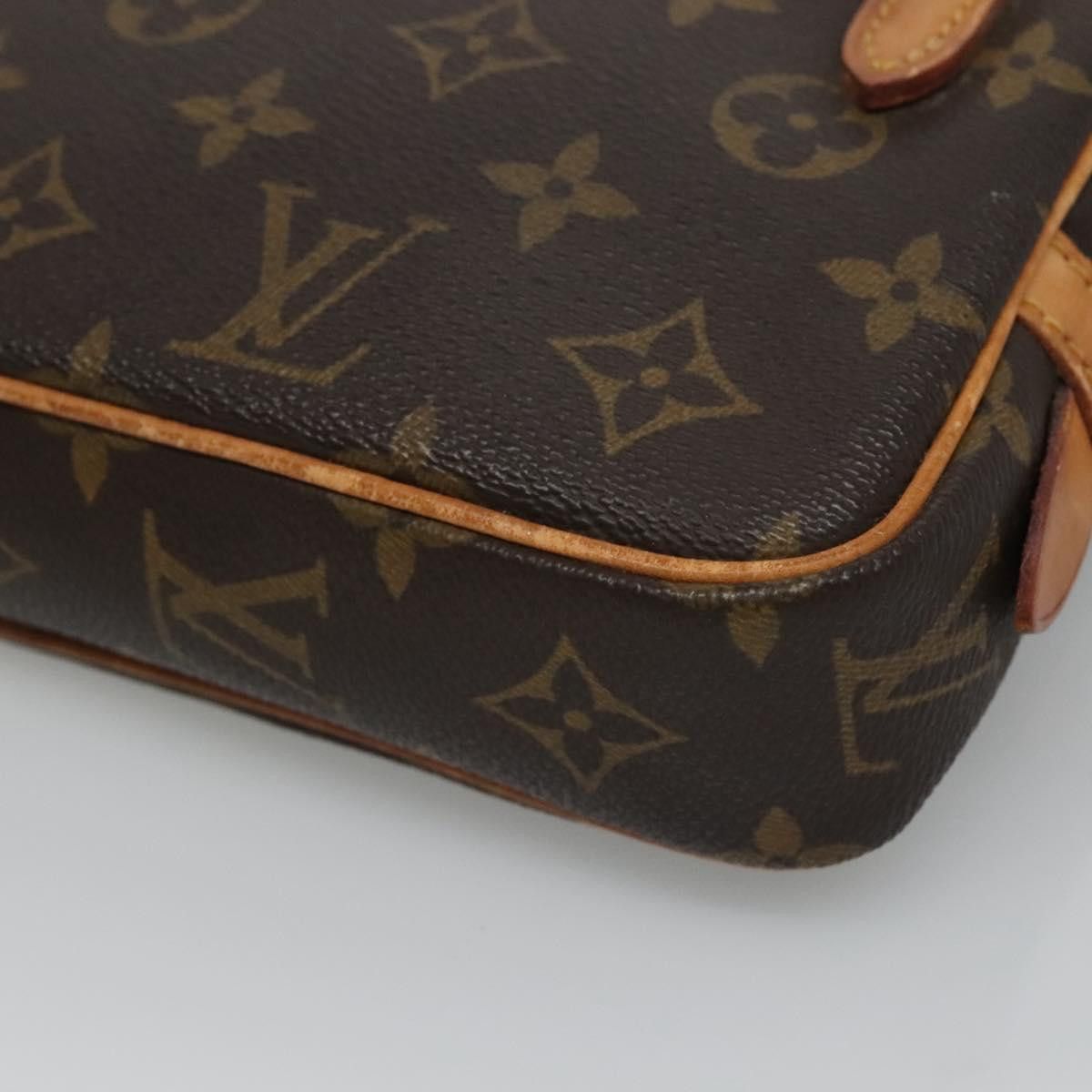 Louis Vuitton Marly Brown Canvas Shoulder Bag (Pre-Owned) Size ONE SIZE - 10 Thumbnail