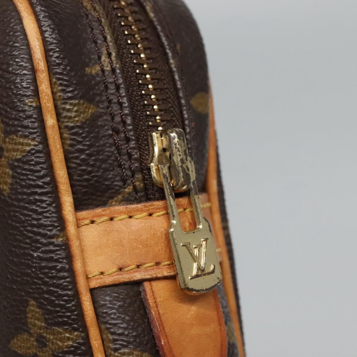 Louis Vuitton Marly Brown Canvas Shoulder Bag (Pre-Owned) Size ONE SIZE - 11 Thumbnail