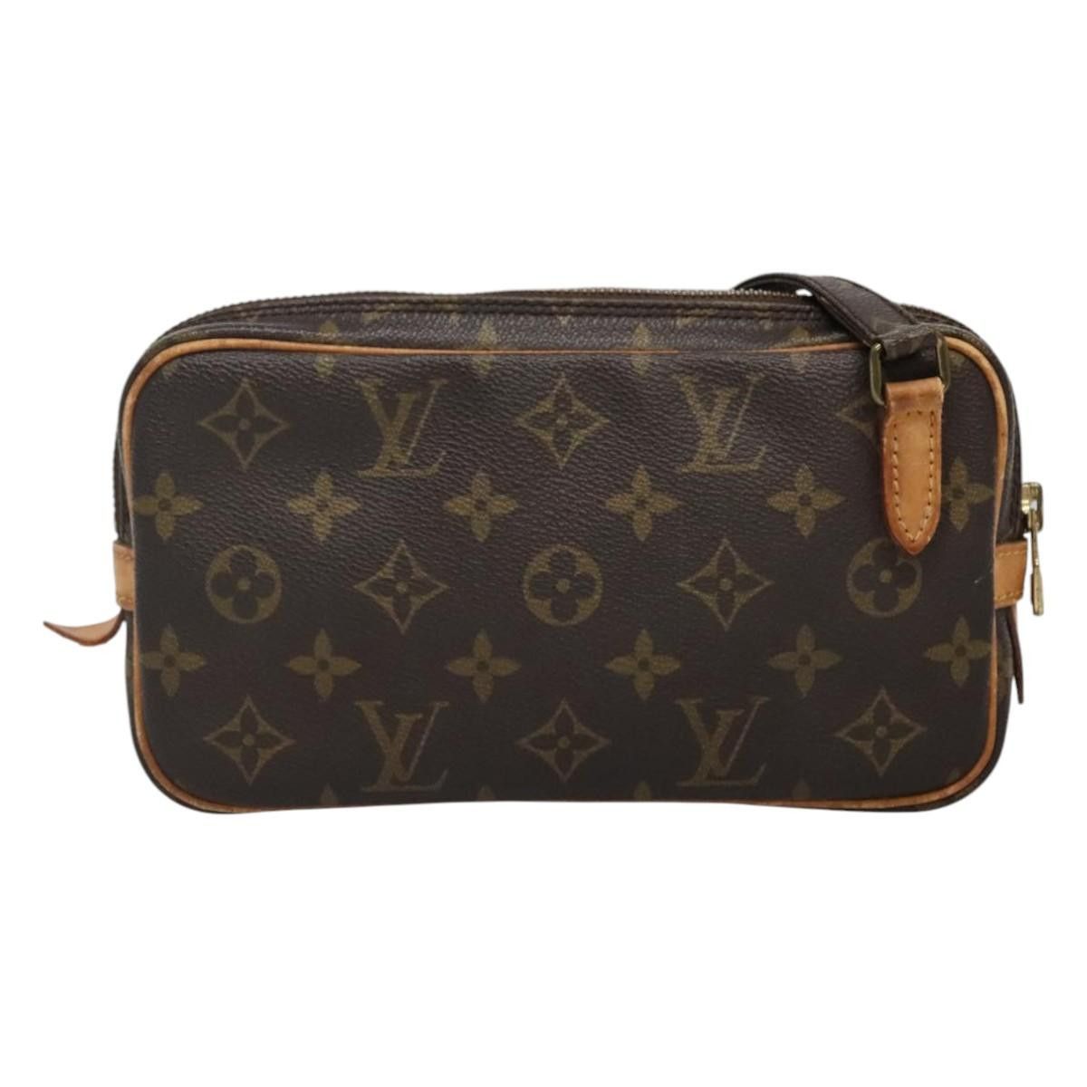 Louis Vuitton Marly Brown Canvas Shoulder Bag (Pre-Owned) Size ONE SIZE - 2 Thumbnail