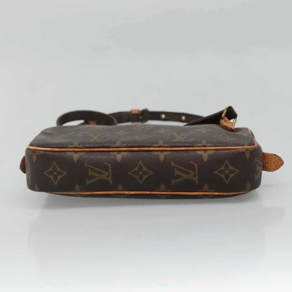 Louis Vuitton Marly Brown Canvas Shoulder Bag (Pre-Owned) Size ONE SIZE - 7 Thumbnail