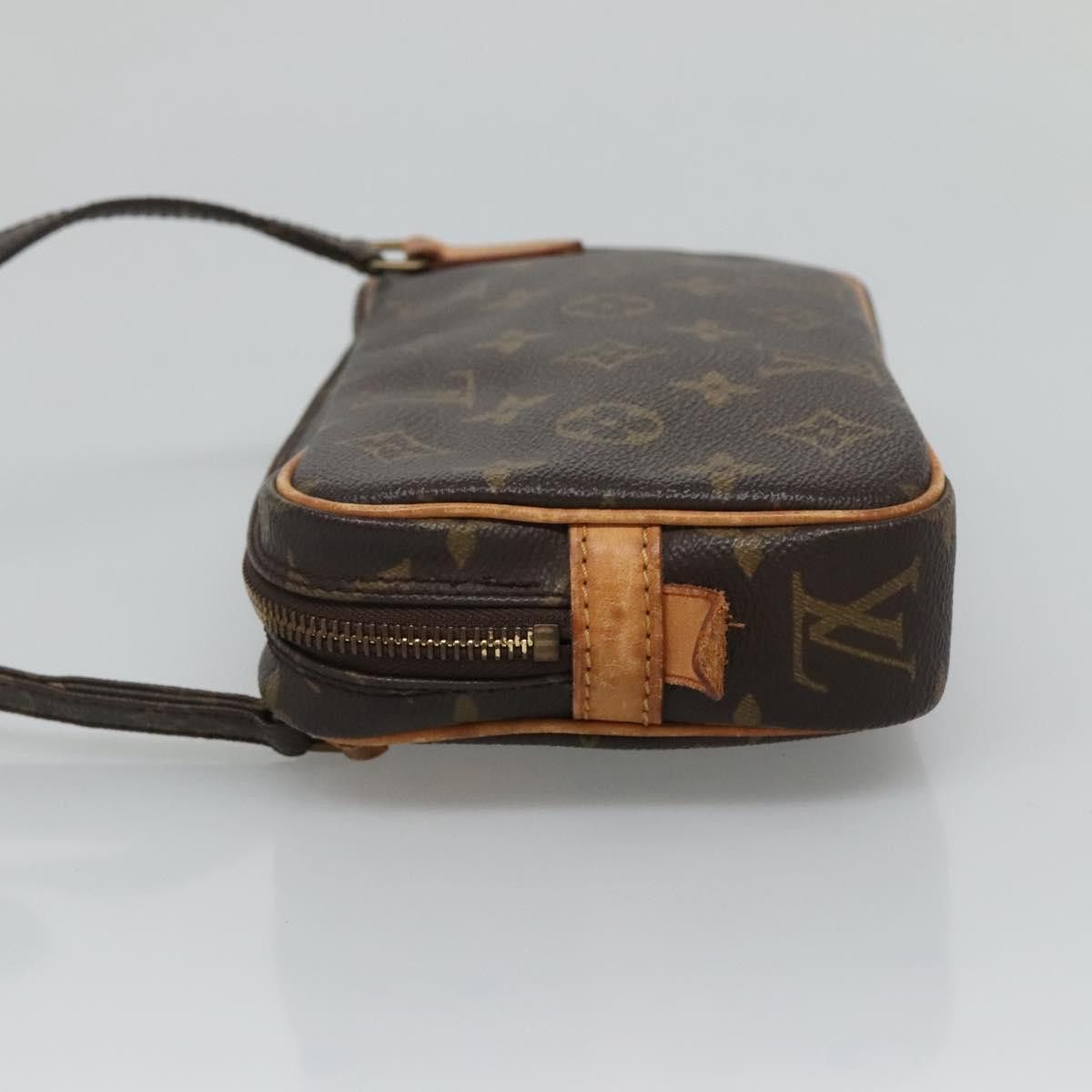 Louis Vuitton Marly Brown Canvas Shoulder Bag (Pre-Owned) Size ONE SIZE - 3 Thumbnail