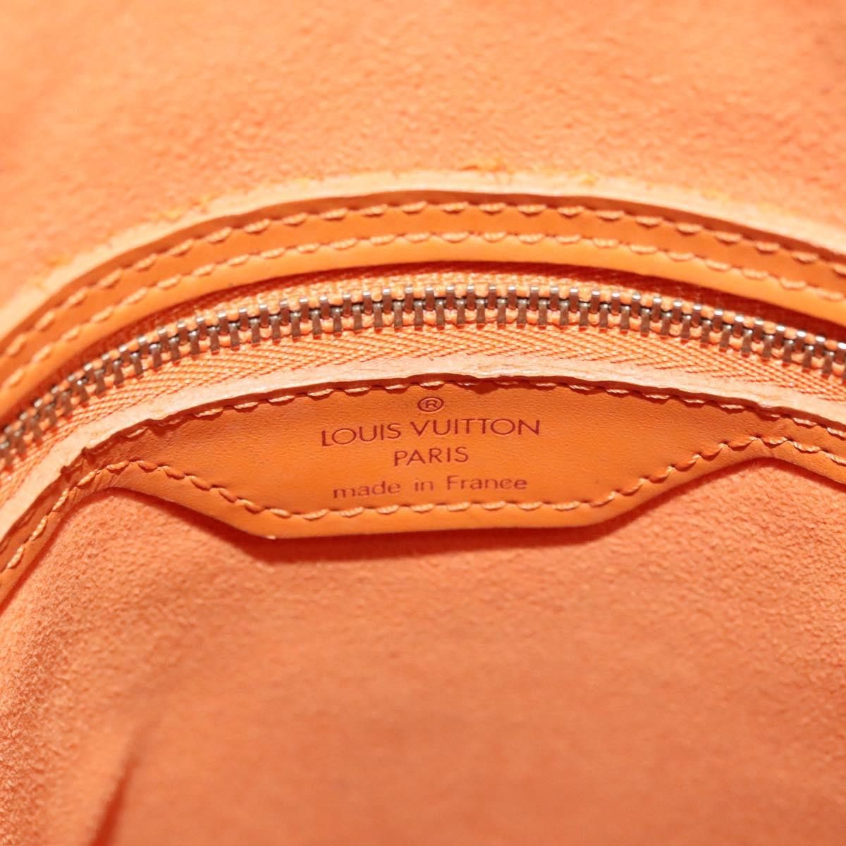 Louis Vuitton Bucket Pm Orange Leather Shoulder Bag (Pre-Owned) Size ONE SIZE - 15 Thumbnail