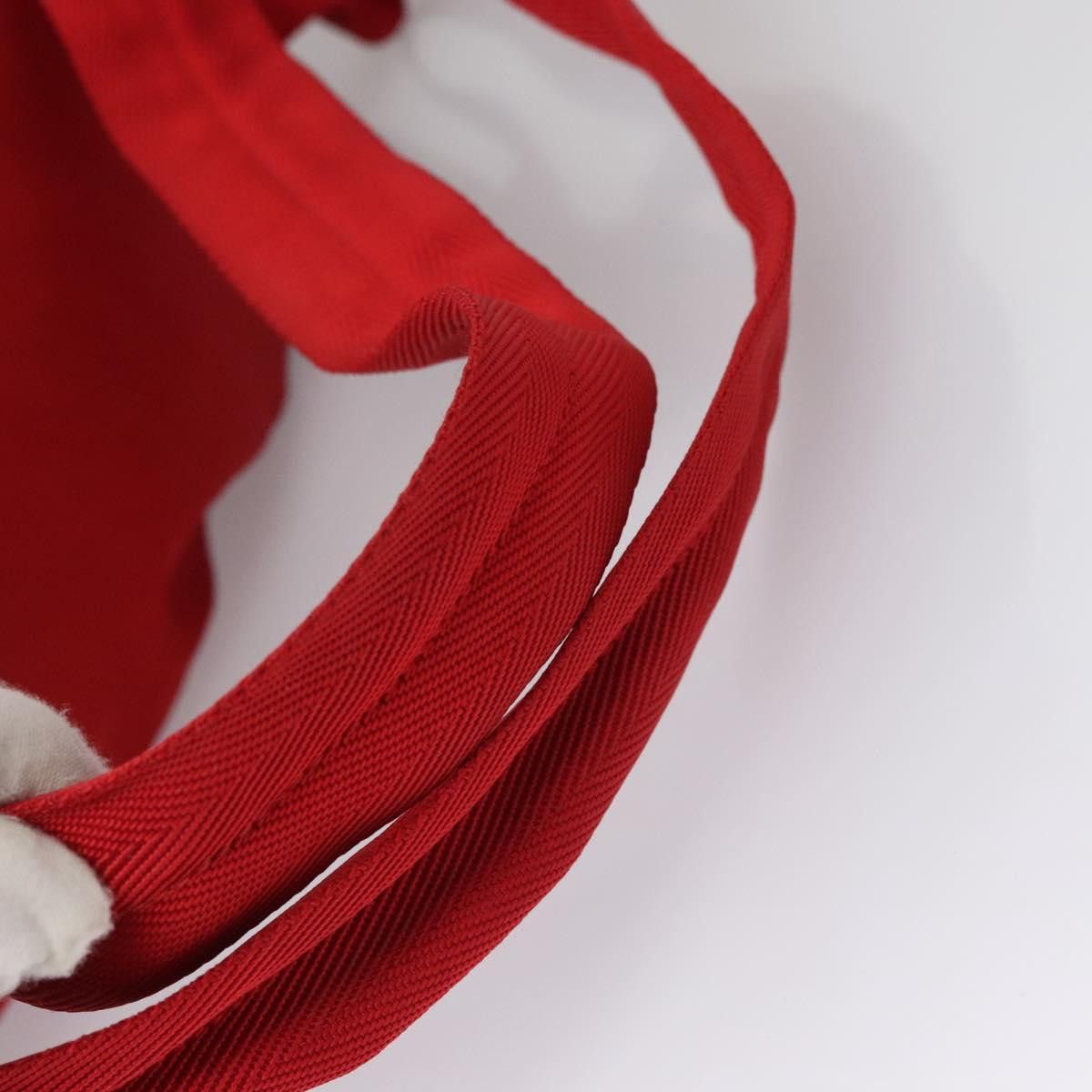 Re-Nylon Red Synthetic Backpack Bag (Pre-Owned)