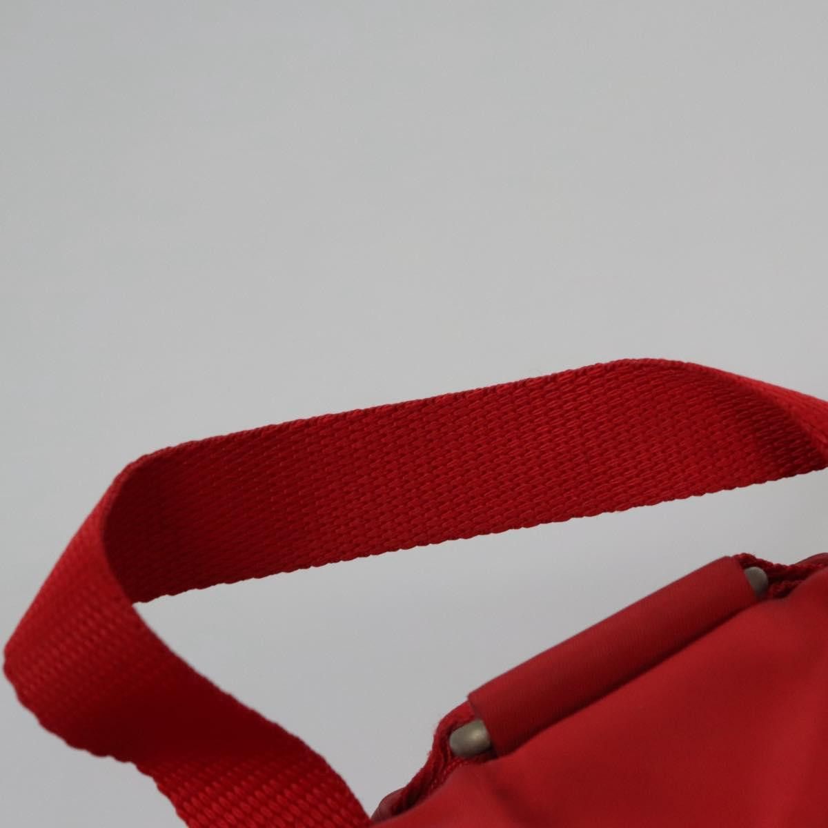 Re-Nylon Red Synthetic Backpack Bag (Pre-Owned)
