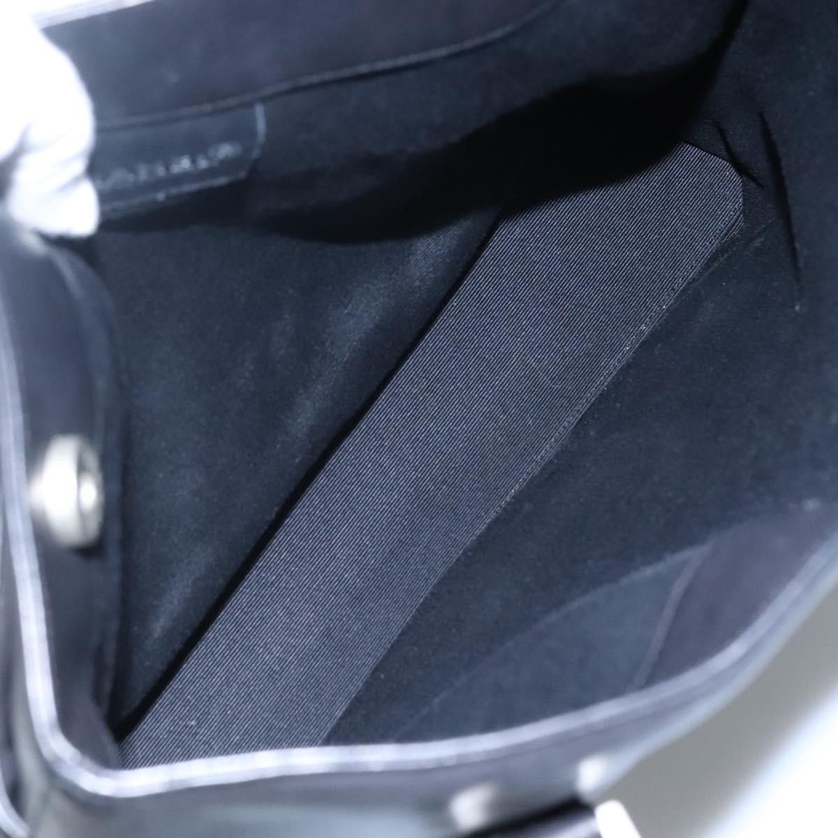 Chanel Black Leather Shoulder Bag (Pre-Owned) Size ONE SIZE - 11 Thumbnail