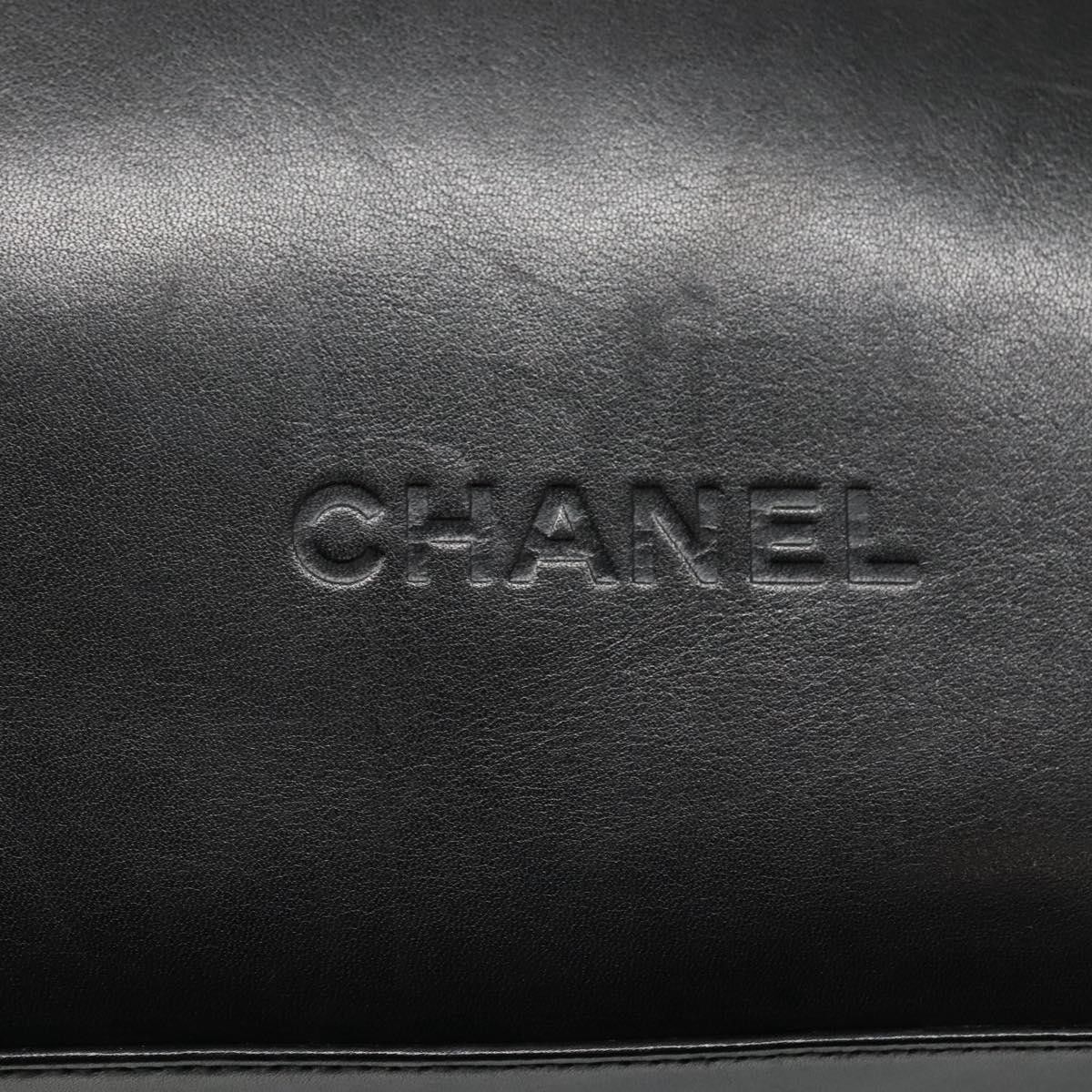 Chanel Black Leather Shoulder Bag (Pre-Owned) Size ONE SIZE - 13 Thumbnail