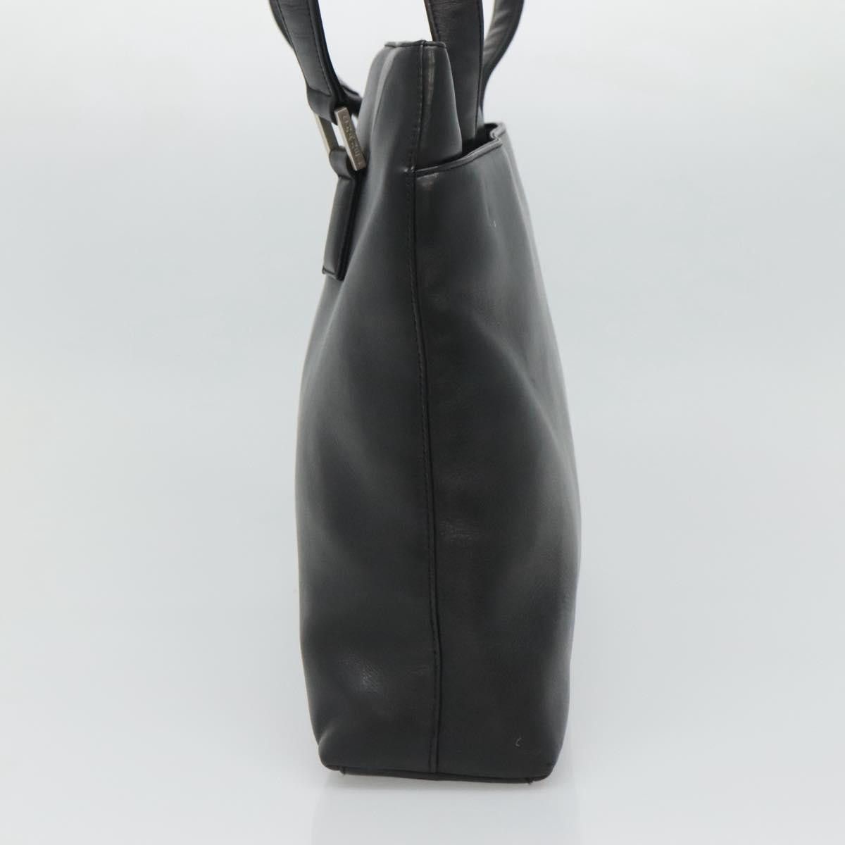 Chanel Black Leather Shoulder Bag (Pre-Owned) Size ONE SIZE - 4 Thumbnail