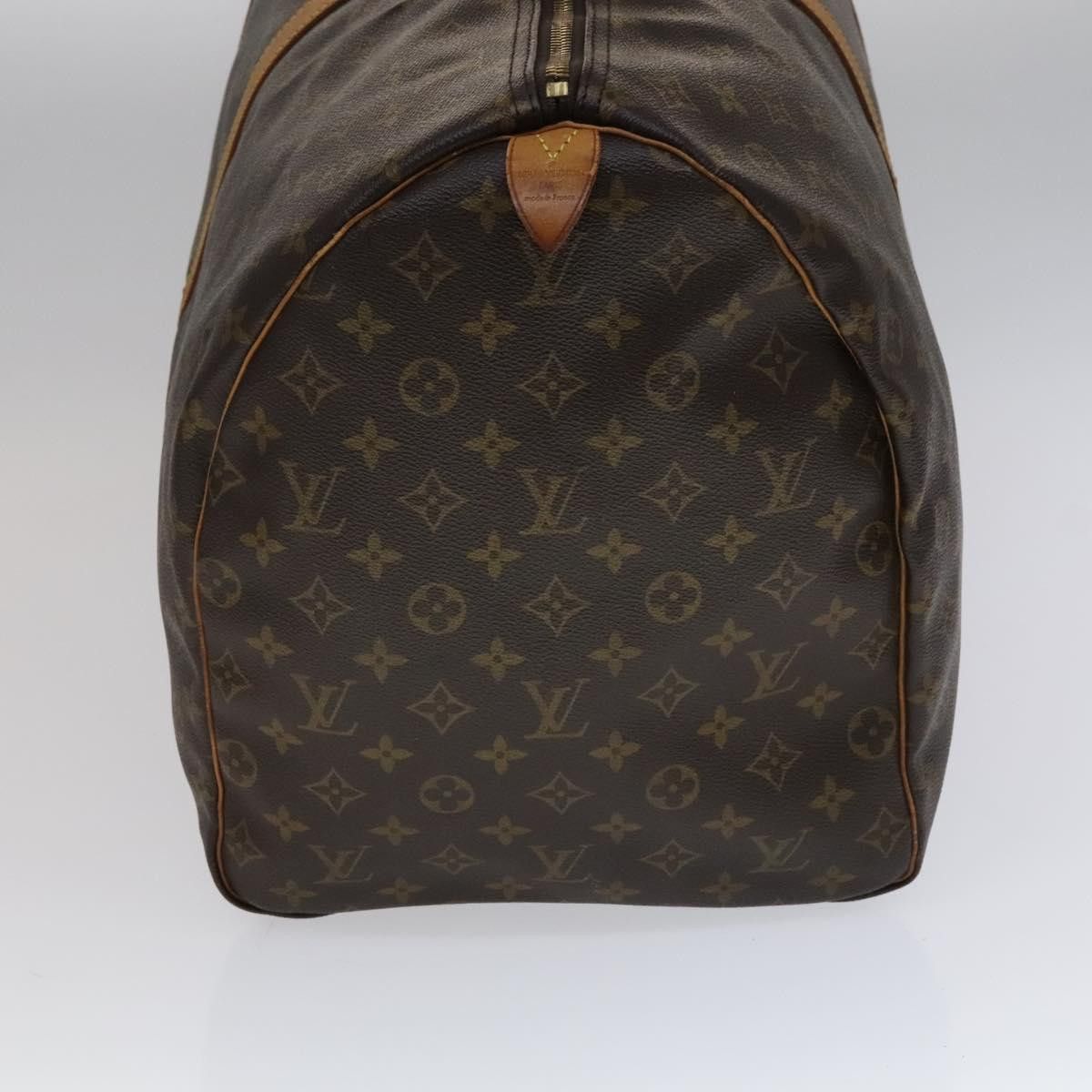 Louis Vuitton Keepall 60 Brown Canvas Travel Bag (Pre-Owned) Size ONE SIZE - 4 Thumbnail