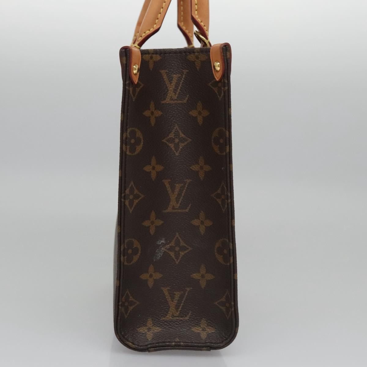 Louis Vuitton Plat Brown Canvas Handbag (Pre-Owned) Size ONE SIZE - 4 Thumbnail