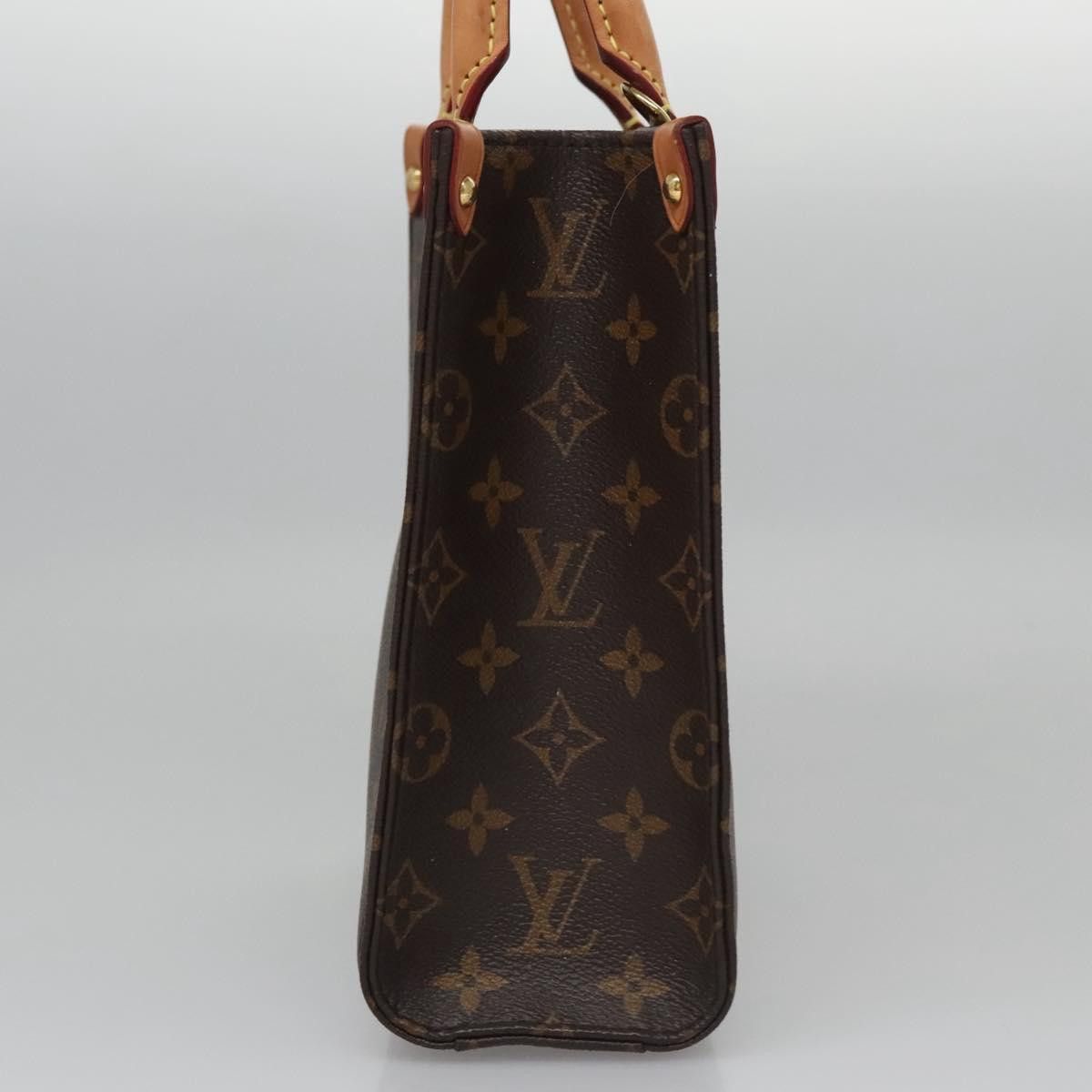Louis Vuitton Plat Brown Canvas Handbag (Pre-Owned) Size ONE SIZE - 3 Thumbnail
