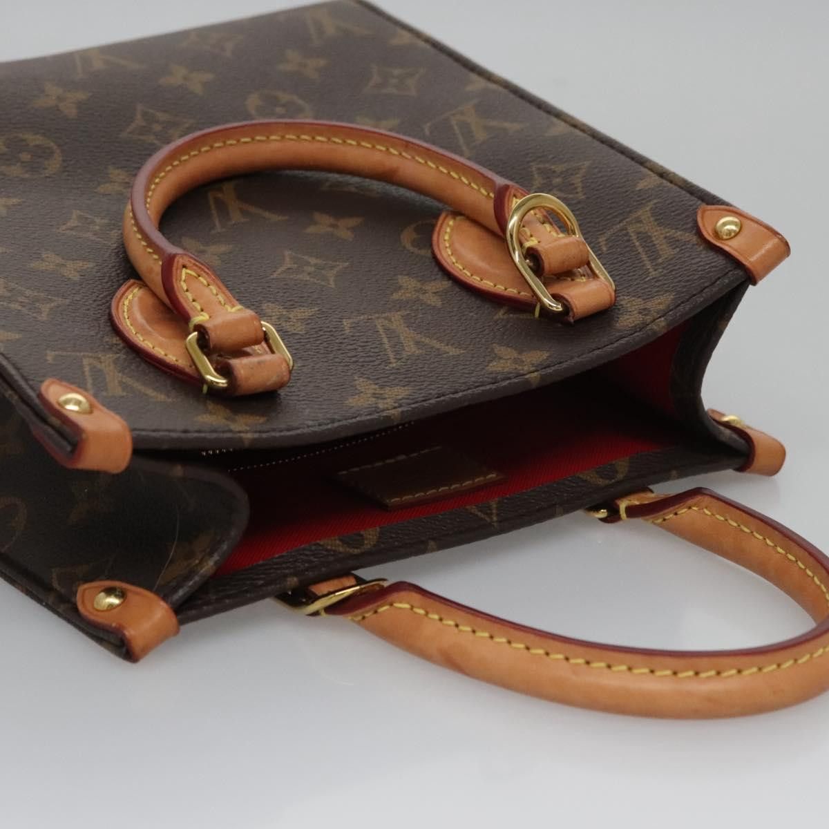 Louis Vuitton Plat Brown Canvas Handbag (Pre-Owned) Size ONE SIZE - 18 Thumbnail