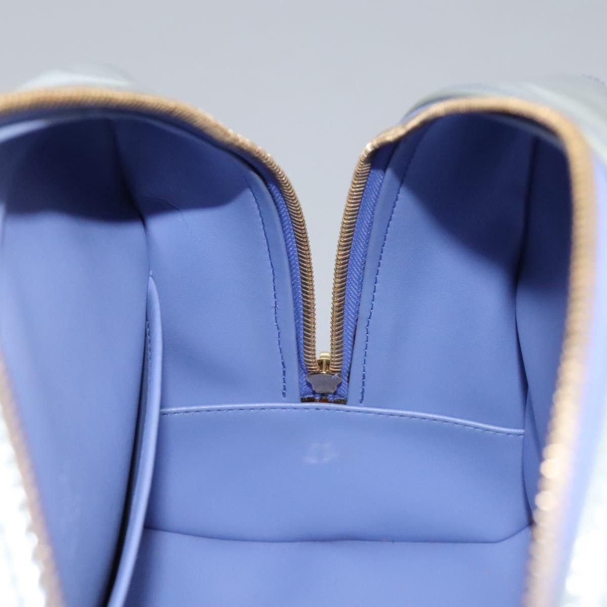 Louis Vuitton Tompkins Square Grey Patent Leather Handbag (Pre-Owned) Size ONE SIZE - 14 Thumbnail