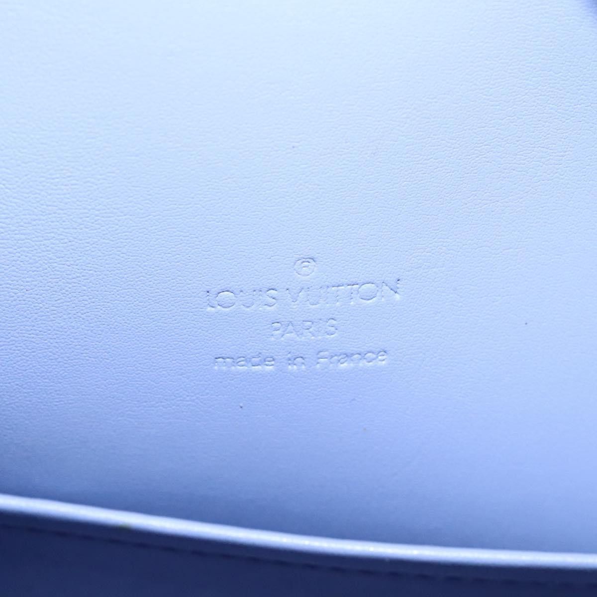 Louis Vuitton Tompkins Square Grey Patent Leather Handbag (Pre-Owned) Size ONE SIZE - 18 Thumbnail